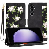 Husa personalizata fete Samsung Galaxy S23 FE Techsuit FlipCraft, negru
