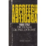 Dictionar de pseudonime