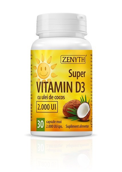 SUPER VITAMIN D3 2000UI 30CPS