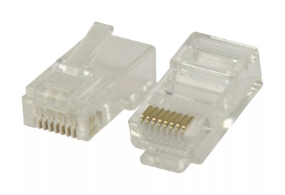 Mufe CAT6 UTP RJ45 SOLID PVC transparent 5buc VALUELINE foto