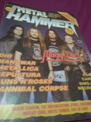 REVISTA METAL HAMMER NR.53 POSTER foto