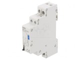 Releu bistabil de impulsuri DPST-NO 20A 230V