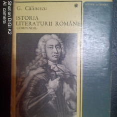 Istoria literaturii romane-compendiu-G.Calinescu