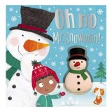 Carte Oh No, Mr Snowman! cu Jucarie Om Zapada, Copii Picture Book