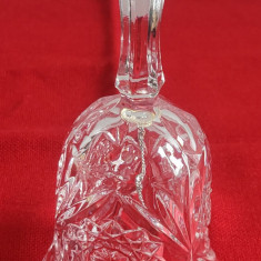 Superb si Deosebit clopotel de mana cristal Bohemia, Boemia