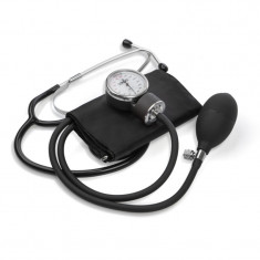Aparat de masurare a tensiunii arteriale Sendo Standard, Stetoscop, Filtru, Manseta 22-32 cm, Negru
