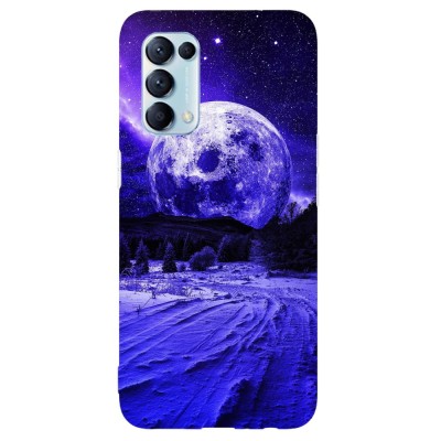 Husa compatibila cu Oppo A5 (2020) model To the moon, Silicon, TPU, Viceversa foto
