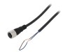 Cablu Conectare Autonics M12 5m PVC Mama Drept 2 Pini Negru