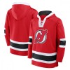 New Jersey Devils hanorac de bărbați cu glugă Mens Laced Hockey - M, Fanatics Branded