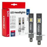 Becuri auto LED AMiO H25 H1 Canbus 12V 20W, 2920 lm, 6000K, cu diode CSP, anti-error, montaj plug &amp;amp; play, seria H25, cod 04709