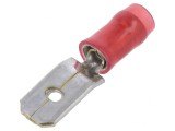 Terminal plat tată 6,3mm 0,8mm crimpat cablu 0,5-1mm2, TE Connectivity