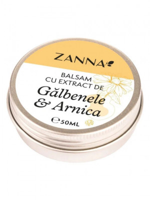 BALSAM CU GALBENELE SI ARNICA &amp;quot;ZANNA&amp;quot; 50ml ADAMS VISION foto