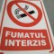 AUTOCOLANT FUMATUL INTERZIS