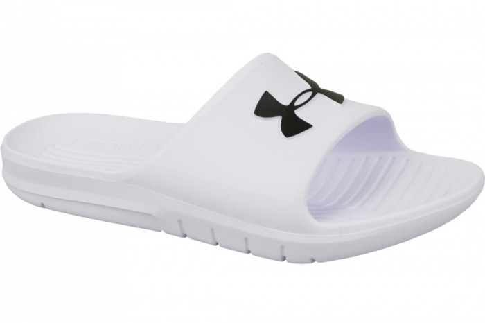 Papuci flip-flop Under Armour Core PTH Slides 3021286-100 alb