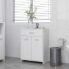 VidaXL Dulap de baie, alb, 60 x 33 x 80 cm, PAL 805024