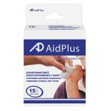 Pansamente Sterile, AidPlus, 5x5cm, Set 15 Bucăți, Tifon Absorbant