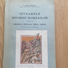 Cronica pictată de la Viena - G. POPA LISSEANU, BUCURESTI, 1937