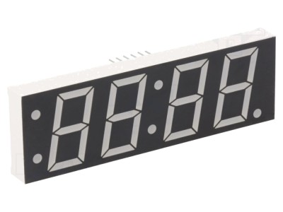 Afișaj LED 7 Segmente 24mm 4 Digit foto