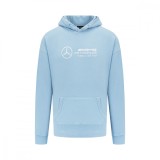 Mercedes AMG Petronas hanorac de bărbați cu glugă Retro blue F1 Team 2023 - XXL