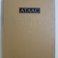 ATLAS DE ANATOMIE UMANA-SINELNIKOV VOL 3 1983 (LIMBA RUSA)