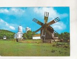 Bnk cp Telita ( Jud Tulcea ) - Moara de vant la manastirea Calic - circulata, Printata