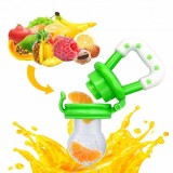 Suzeta pentru fructe - Verde (Dimensiune tetina: 3-6 luni)