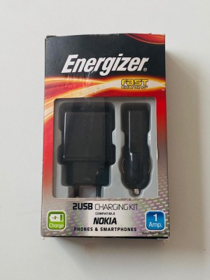 Incarcator 3 in 1 auto/ priza 2 USB 1A Nokia foto