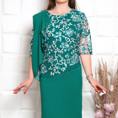 Rochie De Ocazie Marbela Verde - 58Marimea