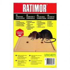 Placă RATIMOR pentru șoareci și șobolani, adezivă foto