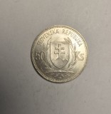 Slovacia 50 Korun Coroane 1944 UNC