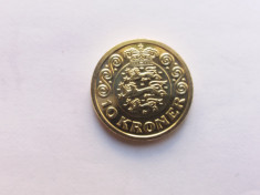 Danemarca 10 kroner-coroane 2020-UNC foto