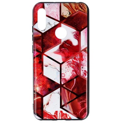 Toc TPU+PC UV Print Huawei Y6 2019 Model 06 foto