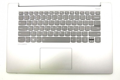 Carcasa superioara cu tastatura palmrest Laptop, Lenovo, IdeaPad 530S-15IKB, 530S-15ISK, 530S-15ARR, cu iluminare, 5CB0R12229, argintie foto