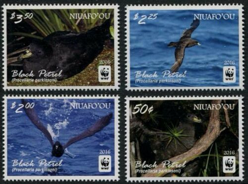 Niuafo&#039;ou 2016 - Fauna WWF, pasari, serie neuzata