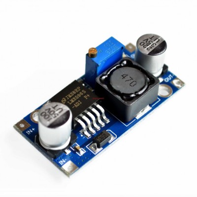 Modul DC-DC STEP DOWN LM2596 intrare 3-35V 3A iesire 1.5-33V LM2596S foto