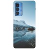 Husa compatibila cu Motorola G51 model Icy river, Silicon, TPU, Viceversa, Transparent, Carcasa