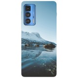 Husa compatibila cu Motorola G51 model Icy river, Silicon, TPU, Viceversa, Transparent, Carcasa