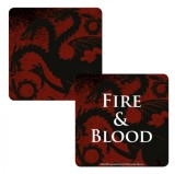 Cumpara ieftin Suport pentru pahar - Game of Thrones (Targaryen) | Half Moon Bay