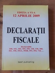 Declaratii fiscale 2009 foto