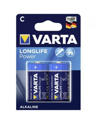 Set baterii VARTA C R14 LONGLIFE Power alcaline 2buc foto