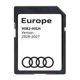 SD Card hărți navigație Audi MIB2 High Europa 2026-2027 Audi A3 A4 A5 A6 A7 Q2 Q5 Q7