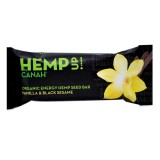 Baton din Seminte de Canepa cu Vanilie si Susan Eco Canah 48gr, CANAH INTERNATIONAL