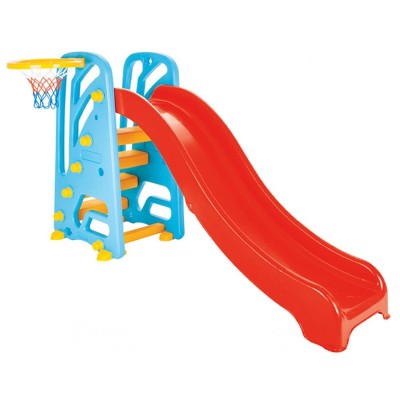 Tobogan Pilsan Wavy Slide cu cos baschet foto
