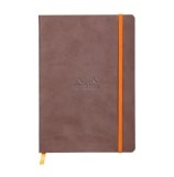 Cumpara ieftin Notebook Rhodiarama, A5, 80 file, ivory, dictando, maro