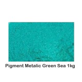 Cumpara ieftin Pigment Metalic Green Sea 1Kg., ABW Royal