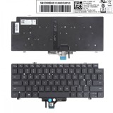 Tastatura Laptop, Dell, Latitude 14 P136G, P136G001, P137G, P137G001, iluminata, layout US
