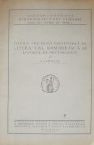 Poema cretana Erotocrit in literatura romaneasca si izvorul ei necunoscut N. Cartojan - 1935