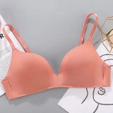 Cumpara ieftin Sutien push-up, ST007, Portocaliu