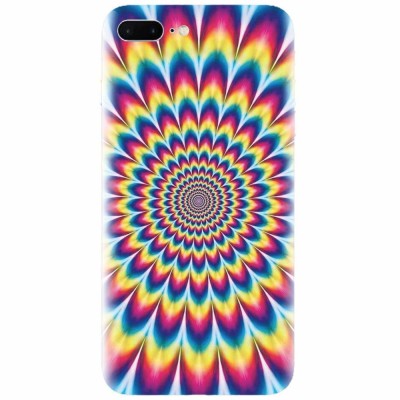 Husa silicon pentru Apple Iphone 8 Plus, Hurts My Eyes foto