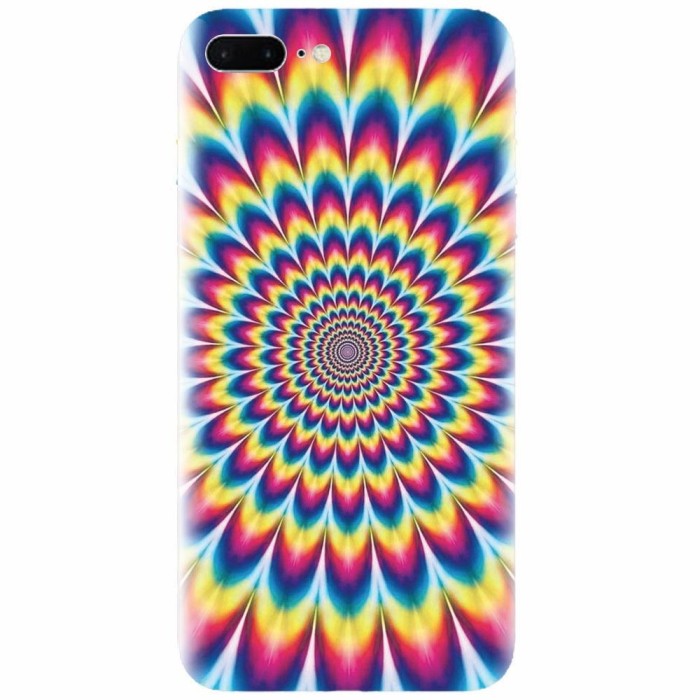 Husa silicon pentru Apple Iphone 8 Plus, Hurts My Eyes